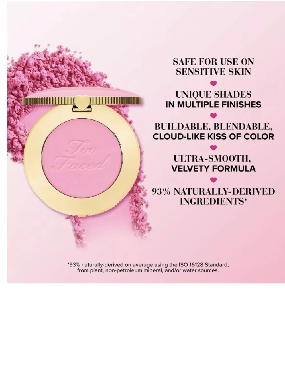 Too Faced Cloud Crush Blurring Blush: Super Candy Clouds, Sealed, .17oz, NIB